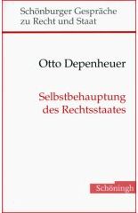 Buch 'Selbstbehauptung des Rechtsstaats' von Otto Depenheuer